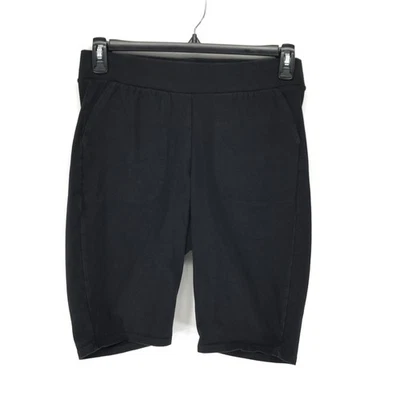 Torrid 11'' Pocket Bike Short Women's Plus 1/1X Black Stretch Activewear Gym - Image 1 of 4