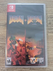 Doom + Doom II - Limited Run Games #283 - Nintendo Switch - SAME DAY SHIPPING! - Picture 1 of 2