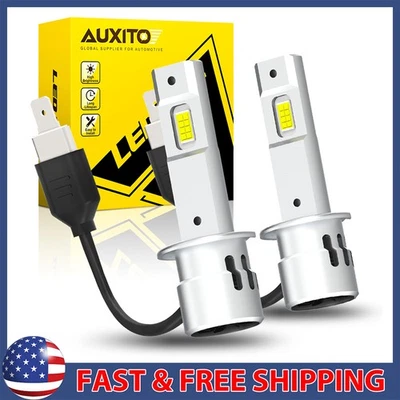 Комплект для переделки светодиодных ламп дальнего и ближнего света H1 суперяркие 6500K белые 2/4X - Изображение 1 из 4