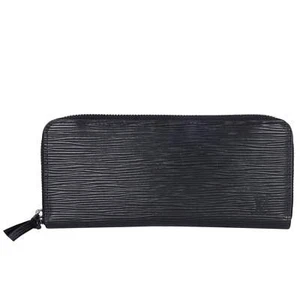 Louis Vuitton Clemence Wallet Epi Leather Noir - Picture 1 of 11