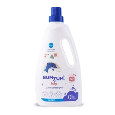 Bumtum Baby Liquid Laundry Detergent 1 Litre - Image 1 of 4