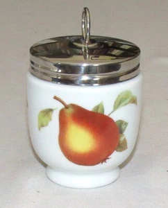 Royal Worcester Evesham Pera Albaricoque Mora Tamaño King Doble Huevo Coddler - Imagen 1 de 5