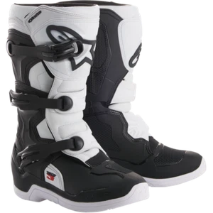 Alpinestars Tech 3s Youth Boot Black White SZ8 - Picture 1 of 1