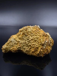 Racimo de cristal de yeso único - blanco, gris, amarillo, 265 g, encontrado en Ucrania - Imagen 1 de 11