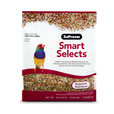 ZuPreem Smart Selects 30020 Everyday Feeding Food for Small Birds 2lbs (1 Bag)