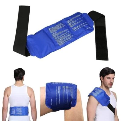 Reusable Hot and Cold Ice Pack for Pain Relief Gel Bag for Shoulder Ankle Knee - Image 1 of 4