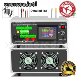 DLB450 Batterietester DC programmierbare elektronische Ladung CC/CR/CP/CV/PT/BRT 200V - Bild 1 von 13