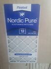 Nordic Pure 16x20x1 Pleated AC & Furnace Filters, Merv 12/ 6 Pack