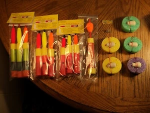 Bobber With A Brain 10 Pack Slip Float Family Special Crappie Trout Catfish Carp - Picture 1 of 12