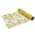 Table Runner Tabletop Runner Floral Wrapping Ribbon Fall Table Cloth Tablecloth