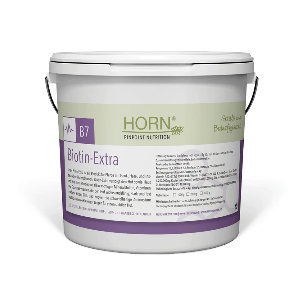 HORN Biotin Extra 1 kg