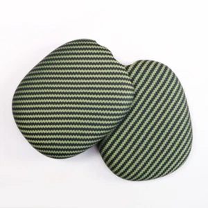 Bulletproof Ultra Slim & Light Real Aramid Carbon Fiber Cover for AirPods Max - Foto 1 di 10