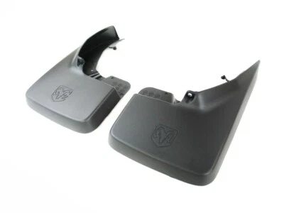 Genuine RAM 1500 Moulded Splash/Mud Guards Front (Without Fender Flares) 2017-21 - Image 1 of 2