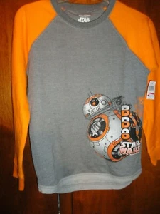 Medium Youth Star Wars BB-8 Sweatshirt NWT Disney Parks NWT - Picture 1 of 2