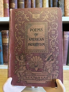 Poems Of American Patriotism Chosen By Matthews Brander HC Scribner’s 1880s - Picture 1 of 15