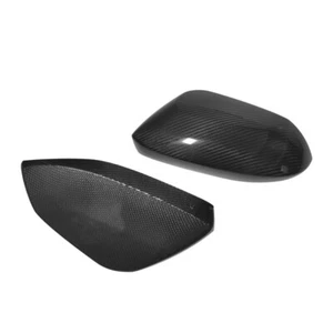 Real Carbon Fiber Add-on Side Mirror Cover Caps for Toyota GR Yaris 2020-2024 - Picture 1 of 6