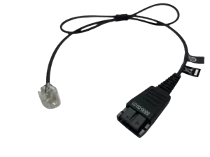 Jabra Quick Disconnect (QD) Straight Bottom Cord, 0.5 Meter 8800-00-01 - Picture 1 of 1