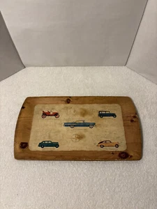 Vintage 1957 Pontiac/Oakland 50 aniversario. Promoción de bandeja para servir de cartón prensado - Imagen 1 de 17