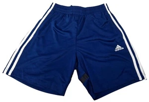 Pantalones Cortos ADIDAS Para Hombres Elásticos Azul 3 Rayas Sin Forro 3S Sost Mysblu Reino Unido S - Imagen 1 de 3