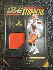 2019 Panini Majestic #SM-6 Baker Mayfield Gold Jersey Card #/25 - Picture 1 of 6