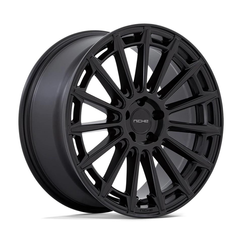 Juego de 4 ruedas 20x9 Nicho M274 Amalfi negro mate 5x4,25 (38 mm) Foto 1 de 4