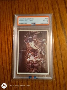 1966 PHILADELPHIA GALE SAYERS BEARS PLAY RC GRADED PSA 4 VG-EX - Picture 1 of 7