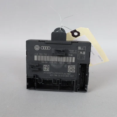 2013-2014 Audi A6 S6 Left Front Door Control Module 4G8959793G OEM Used — 第 1/4 张图片