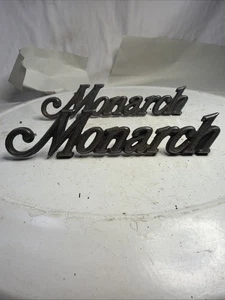 FORD MERCURY MONARCH Emblem Ornament Logo Badge Nameplate Script ( T 2 ) - Bild 1 von 9