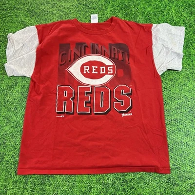 Винтажная футболка с одним стежком 1993 Cincinnati Reds 23x28 XL Artex спортивная одежда - Изображение 1 из 4