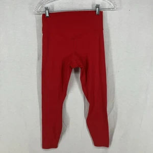 Leggings Pure Luxe Hechos por Fabletics Rojo Calentador Talla S Bolsillo Oculto Regular - Imagen 1 de 16