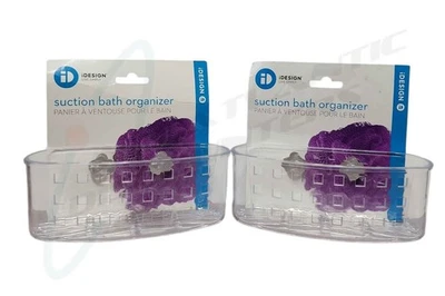 Organizador de baño de succión Inter iD iDesign modelo RC1830-23607 6-1/2" x 2-1/2" Foto 1 de 2