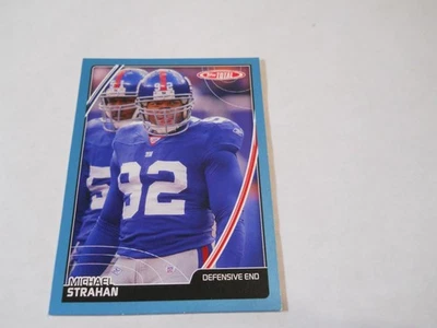 MICHAEL STRAHAN BLUE PARALLEL NEW YORK GIANTS 2007 TOPPS TOTAL - Image 1 of 2