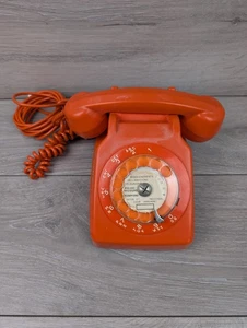 Telefon CDT Paris Socotel S63 orange in traumhaftem Zustand UNTED/REQUISIT - Bild 1 von 10