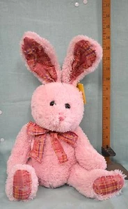 Holiday Home EASTER Plush BUNNY Baby Gift Shower Pink Collect Toy 15" - Picture 1 of 4