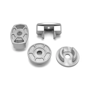 Inserciones de subchasis trasero 034 Motorsport Billet para Audi A4 S4 A5 S5 RS5 B9 - Imagen 1 de 2