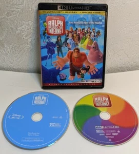 Ralph Breaks The Internet (4K Ultra HD DVD + Blu-Ray) 2 Discs *no digital code* - Foto 1 di 2
