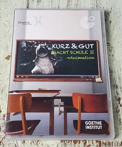 VG Kurz & Gut, Macht Schule II, Animation (1999) DVD Goethe Institute Boston - Picture 1 of 3