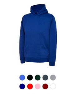 Uneek - The UX Childrens/Kids Hooded Sweatshirt/Jumper - Picture 1 of 13