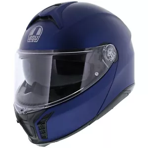 AGV Tourmodular Modular Motorcycle Helmet Matt Blue, New! Fast Shipping! - Picture 1 of 26