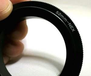 52mm Macro Close-Up Reverse Lens Adapter Ring For Sony E-Mount ILCE camera α6300