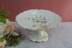 Vintage Springer & Co. Elbogen "Turgot" Porcelain Pedestal Compote /Cake Stand - Picture 1 of 8