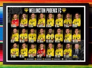 Framed 2020-21 WELLINGTON PHOENIX A-League Poster - 62cm x 44.5cm x 3cm - Picture 1 of 3