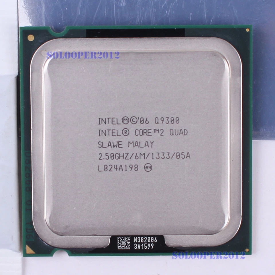 Free shipping Intel Core 2 Quad Q9300 LGA 775 (SLAWE) CPU Processor 2.5 GHz - Image 1 of 1