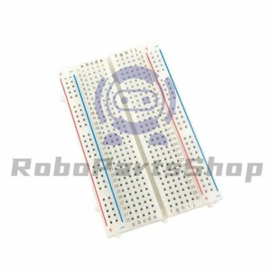1X Solderless Breadboard 400 Point Tie Prototype Test Bread Board PCB New / RS - Picture 1 of 2