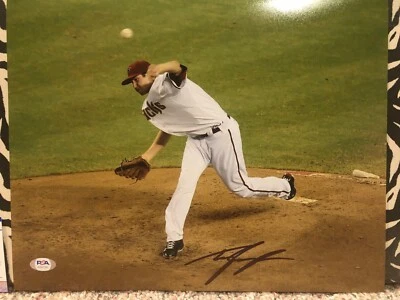 TYLER SKAGGS Signed Autograph 11x14 Photo Picture Arizona Diamondbacks PSA/DNA - Image 1 of 3