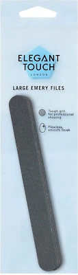 4x Elegant Touch Essential Implements Large Nail Files Emery Boards Art Manicure - Image 1 of 3
