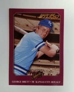 2002 Donruss Studio Classics George Brett Card CS-2 /1000