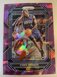 2022-23 Panini Prizm Purple Ice Prizm Chris Webber #D 004/149 1/1? SEIN TRIKOT # - Bild 1 von 2