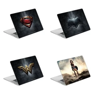 JUSTICE LEAGUE MOVIE LOGO AND CHARACTER ART VINYL SKIN MACBOOK AIR PRO 13 - 16 - Picture 1 of 10