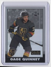 2020-21 O-Pee-Chee Platinum Retro Gage Quinney Rookie Vegas Golden Knights #R-84